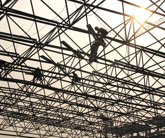 汝州厂房网架安装